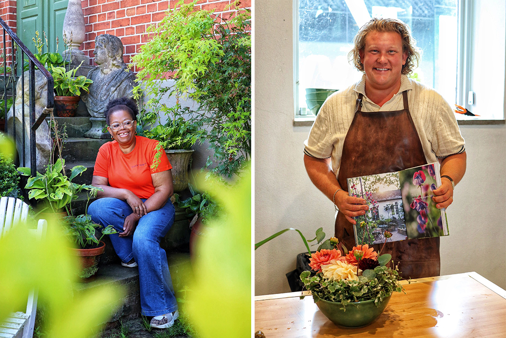 Interir, blomster og slott med herlige Karl Fredrik & Fatima